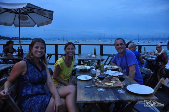 Por uma feliz coincidência, encontro com o Delmar e a Marilia em Santo Antônio de Lisboa Florianópolis, Santa Catarina